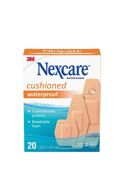 NEXCARE Cushioned Waterproof Bandages Assorted 20 - Life Pharmacy St Lukes