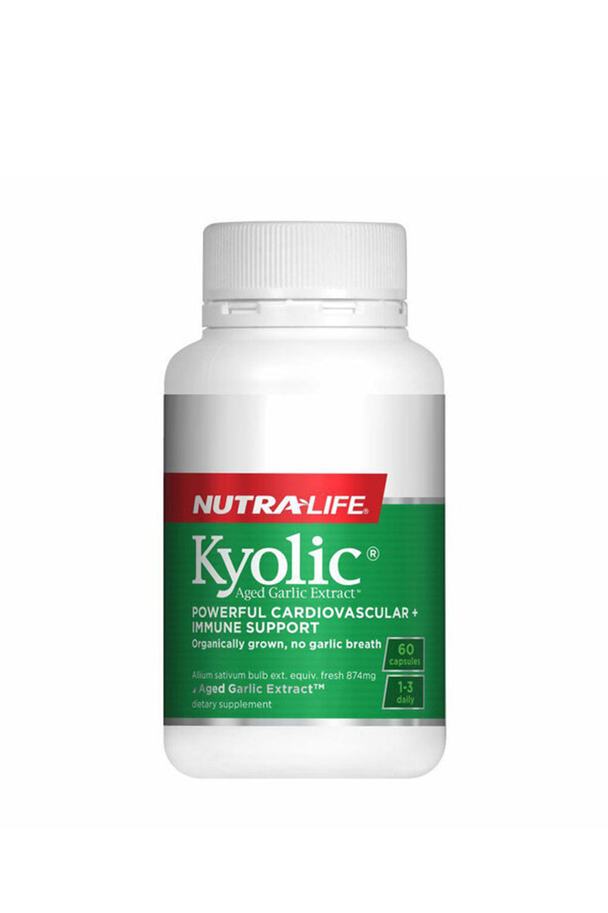 NUTRALIFE Kyolic Aged Garlic Extract 60 Capsules - Life Pharmacy St Lukes