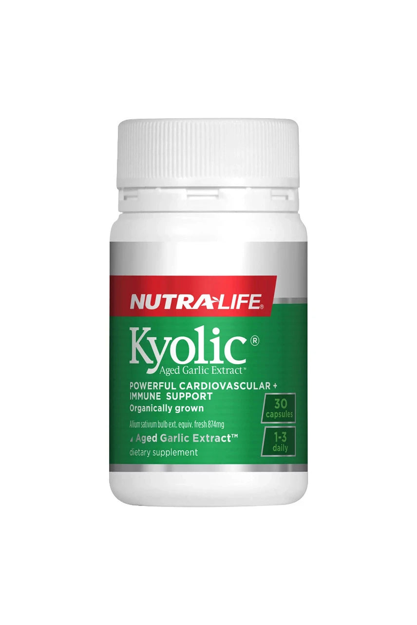 NUTRALIFE Kyolic Aged Garlic High Potency 30caps - Life Pharmacy St Lukes