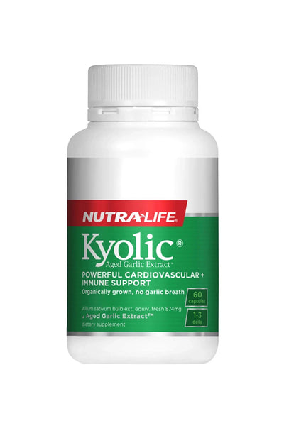 NUTRALIFE Kyolic Aged Garlic High Potency 60caps - Life Pharmacy St Lukes