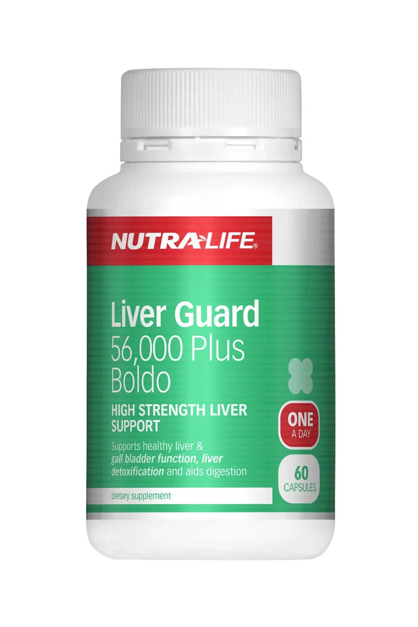 NUTRALIFE Liver Guard 56000 Plus 60 caps - Life Pharmacy St Lukes
