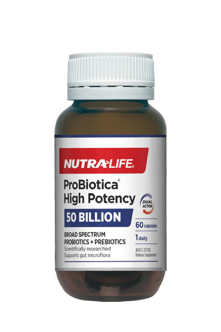 NUTRALIFE Probiotica High Potency 50 Billion 60 Capsules - Life Pharmacy St Lukes