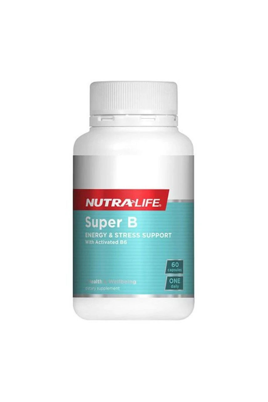 NUTRALIFE Super B 1-a-day 60caps - Life Pharmacy St Lukes