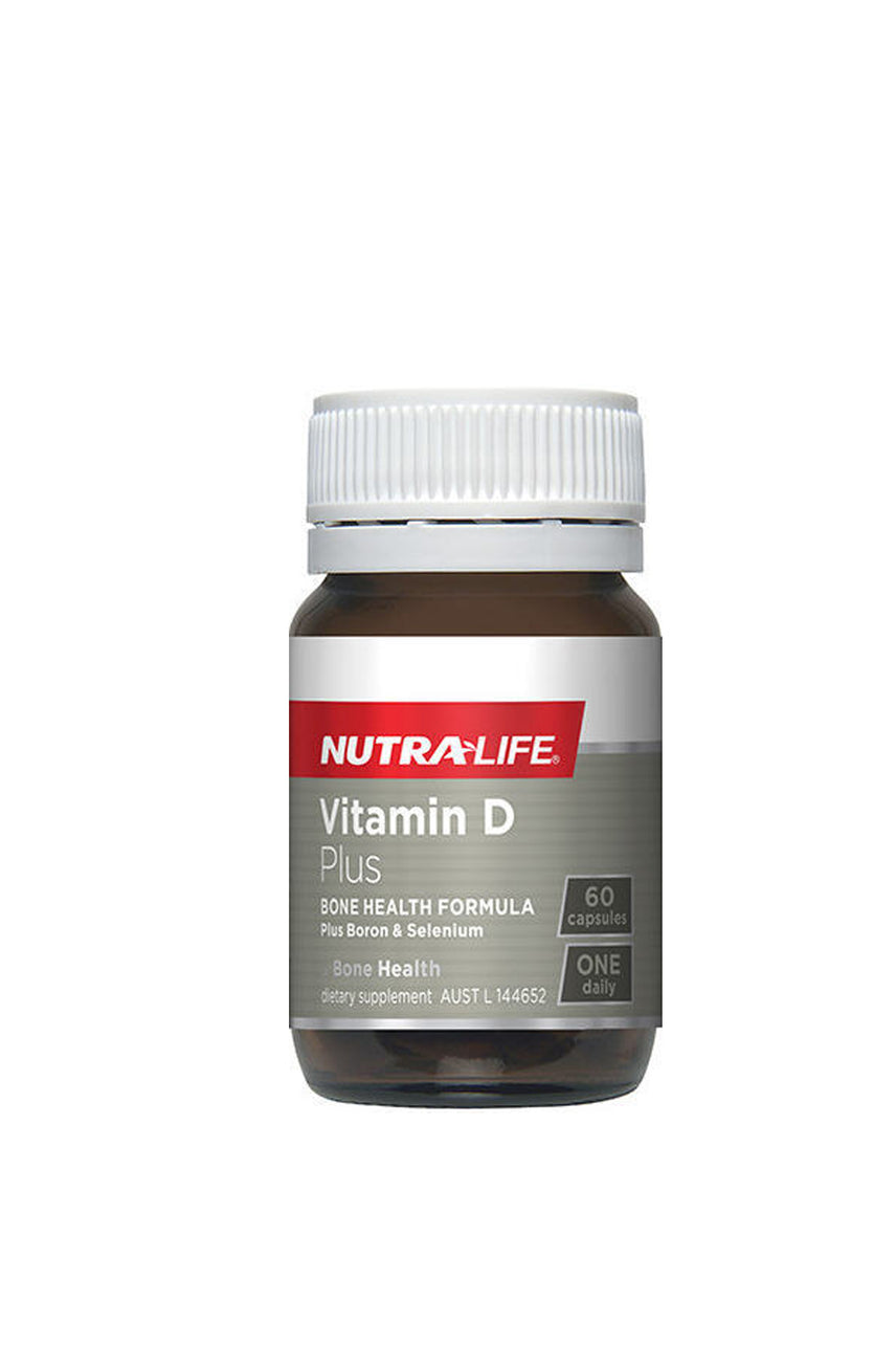 NUTRALIFE Vitiamin D Plus  - D3 1000 IU 60 Capsules - Life Pharmacy St Lukes