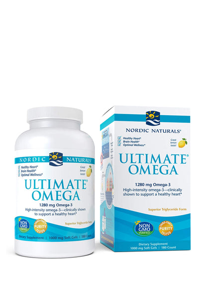 NORDIC NATURALS Ultra Omega Lemon 180 Soft Gels - Life Pharmacy St Lukes