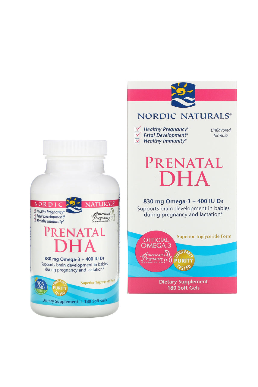 NORDIC NATURALS Prenatal DHA 180 Gel Capsules - Life Pharmacy St Lukes