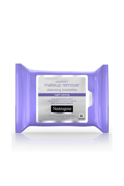 NEUTROGENA Night Calm Make-Up Remover Wipes 25 - Life Pharmacy St Lukes