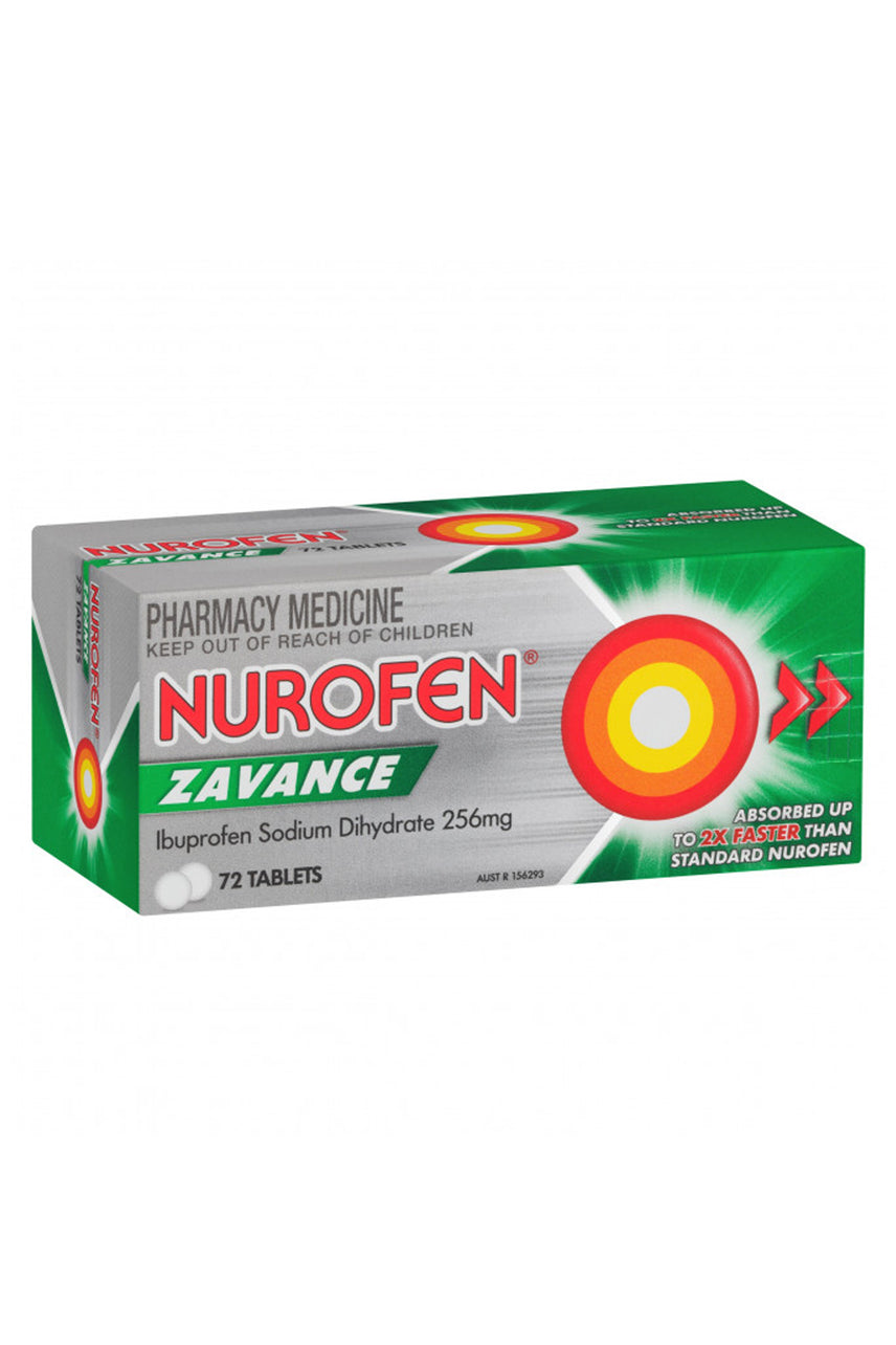 NUROFEN ZAVANCE Tabs 72s - Life Pharmacy St Lukes