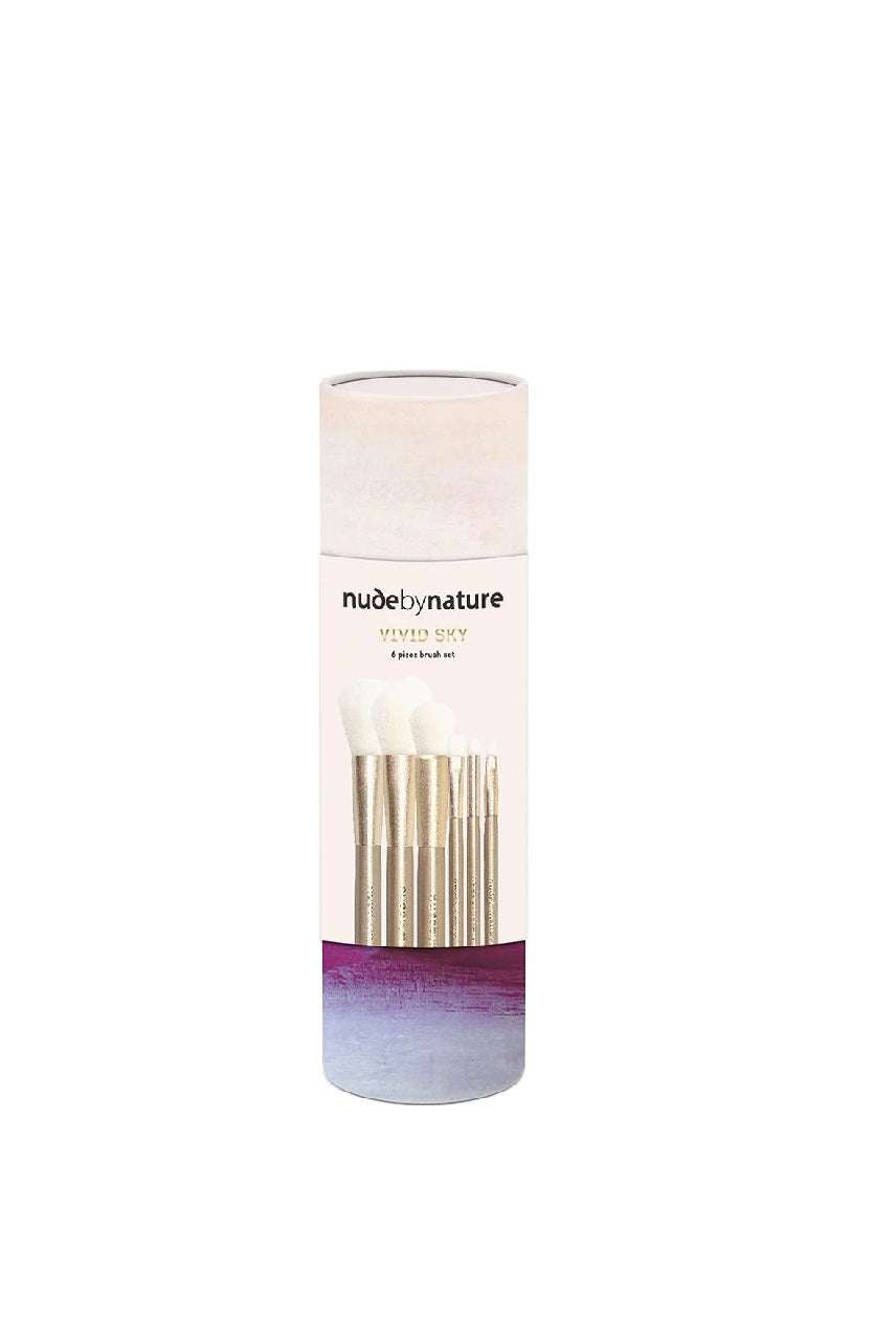 NUDE BY NATURE Vivid Sky Essential Brush Collection 6 Piece - Life Pharmacy St Lukes