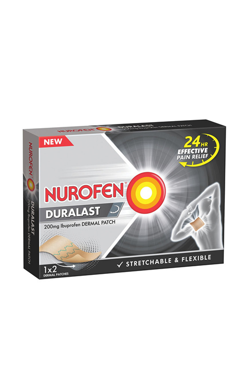 NUROFEN Duralast 200mg Ibuprofen Dermal Patch 2 Pack - Life Pharmacy St Lukes