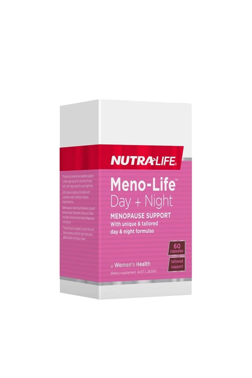 NUTRALIFE Meno-Life 24 Hour Support 60caps - Life Pharmacy St Lukes