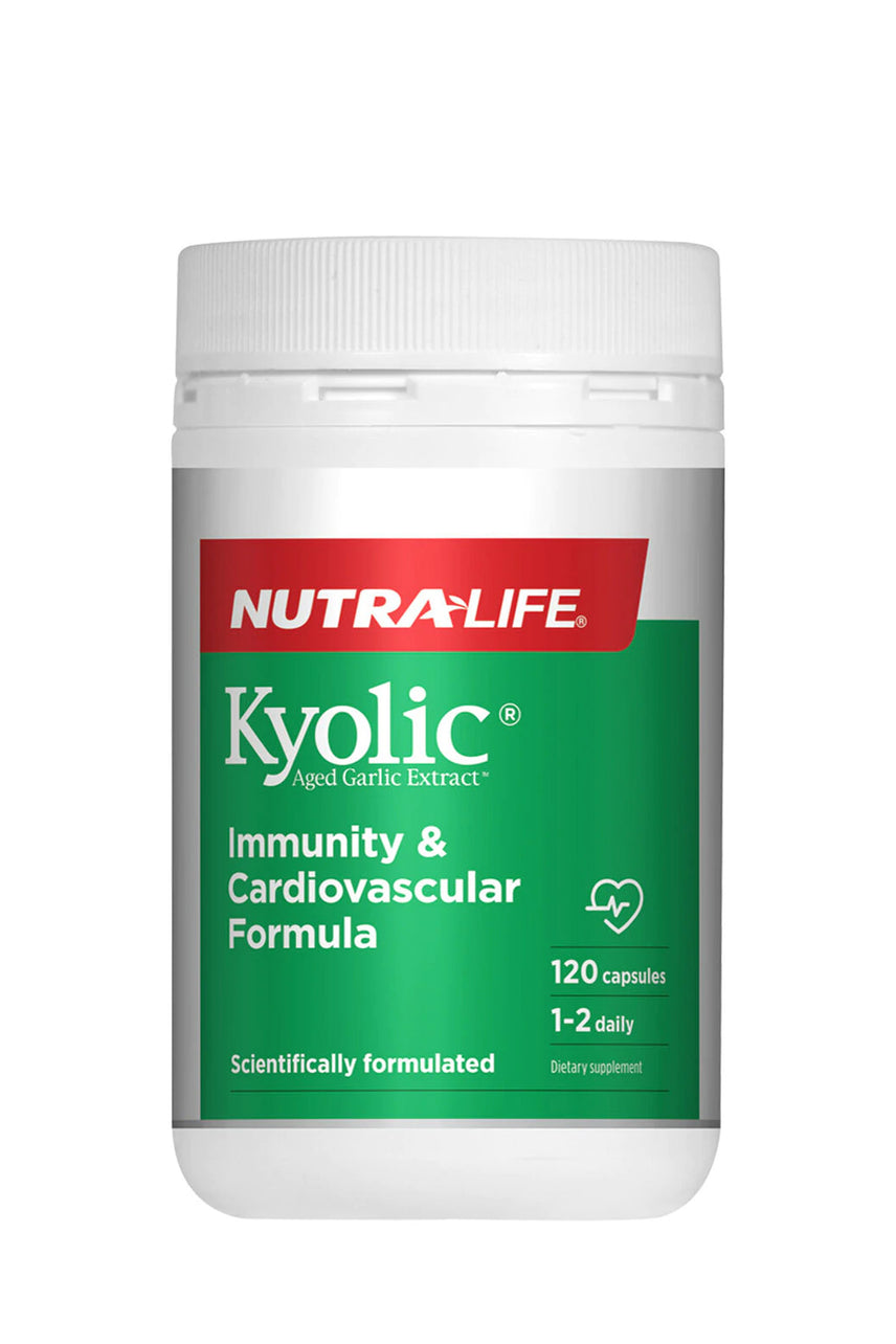 NUTRALIFE Kyolic Aged Garlic High Potency 120caps - Life Pharmacy St Lukes