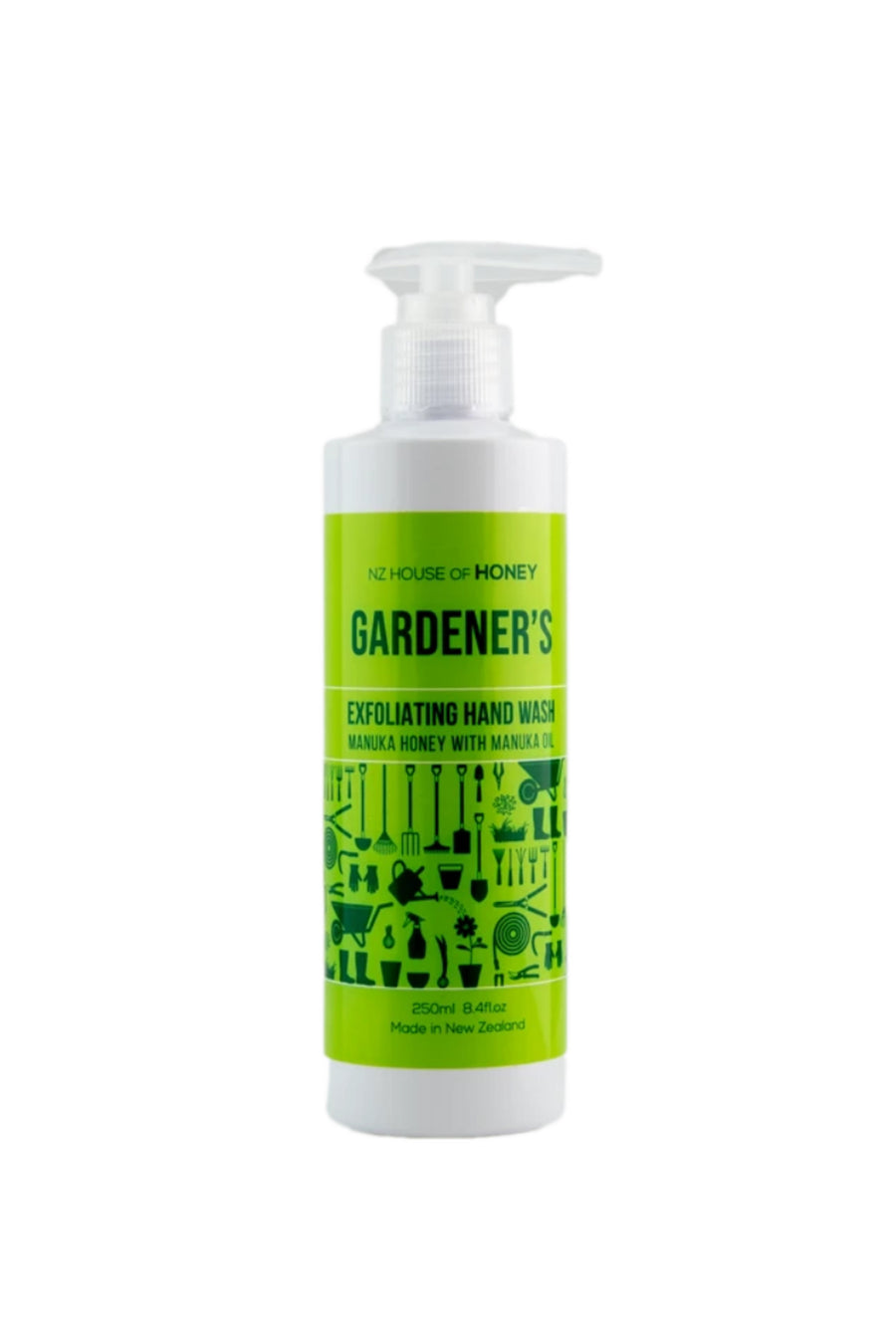 NZ HOUSE OF HONEY Gardeners Manuka Honey with Manuka Oil Exfoliating Hand Wash 250ml - Life Pharmacy St Lukes