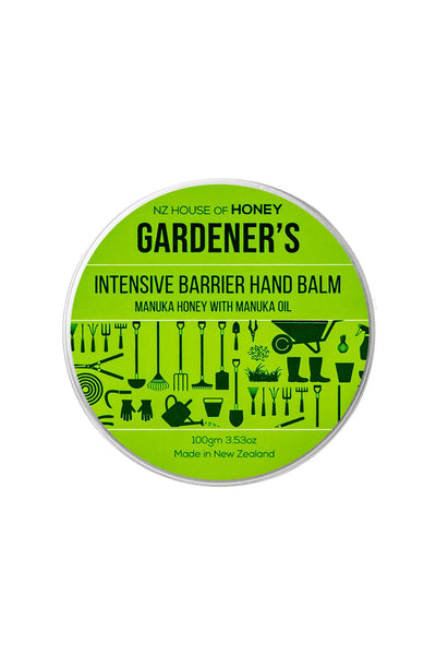 NZ HOUSE OF HONEY Gardeners Manuka Honey with Manuka Oil Intensive Barrier Hand Balm Pot 100gm - Life Pharmacy St Lukes