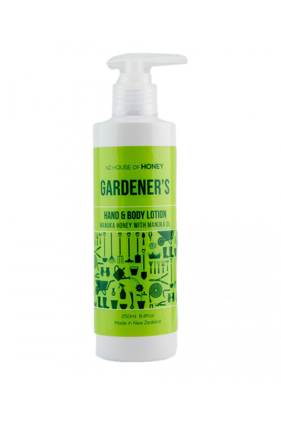 NZ HOUSE OF HONEY Gardeners Manuka Honey with Manuka Oil Hand & Body Lotion 250ml - Life Pharmacy St Lukes