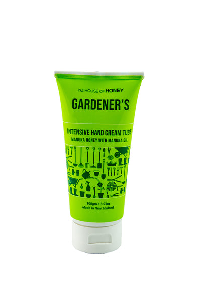 NZ HOUSE OF HONEY Gardeners Manuka Honey with Manuka Oil Intensive Hand Cream Tube 100gm - Life Pharmacy St Lukes