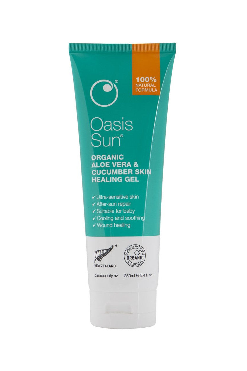 OASIS Organic Aloe Vera & Cucumber Gel 250ml - Life Pharmacy St Lukes