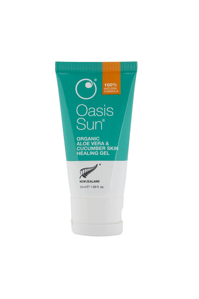OASIS Organic Aloe Vera & Cucumber Gel 50ml - Life Pharmacy St Lukes