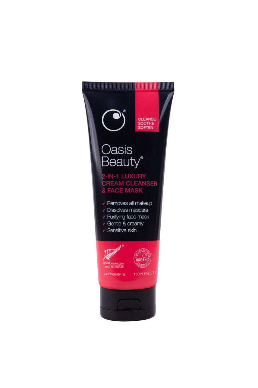 OASIS 2-in-1 Luxury Cream Cleanser & Face Mask 150ml - Life Pharmacy St Lukes