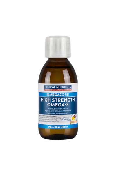 ETHICAL NUTRIENTS OMEGAZORB High Strength Omega-3 Fish Oil Fruit Punch 170ml - Life Pharmacy St Lukes