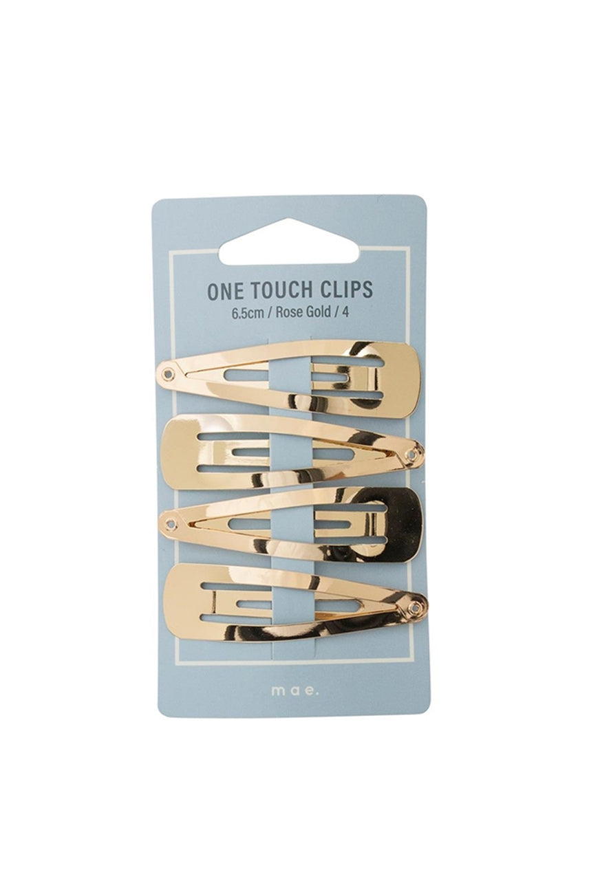 MAE 40-2105RG One-Touch Clips 6.5cm Rose Gold 4 - Life Pharmacy St Lukes
