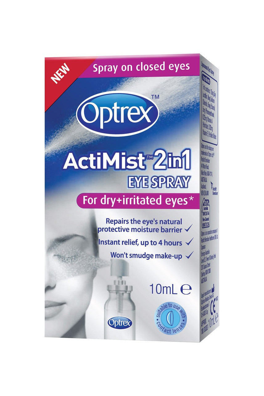 OPTREX Actimist 2in1 Eye Spray 10ml - Life Pharmacy St Lukes
