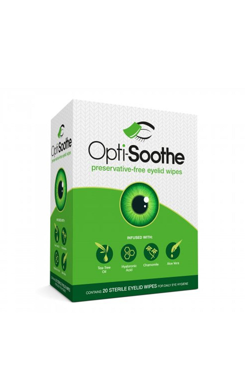 OPTI-SOOTHE Eyelid Wipes 20s - Life Pharmacy St Lukes