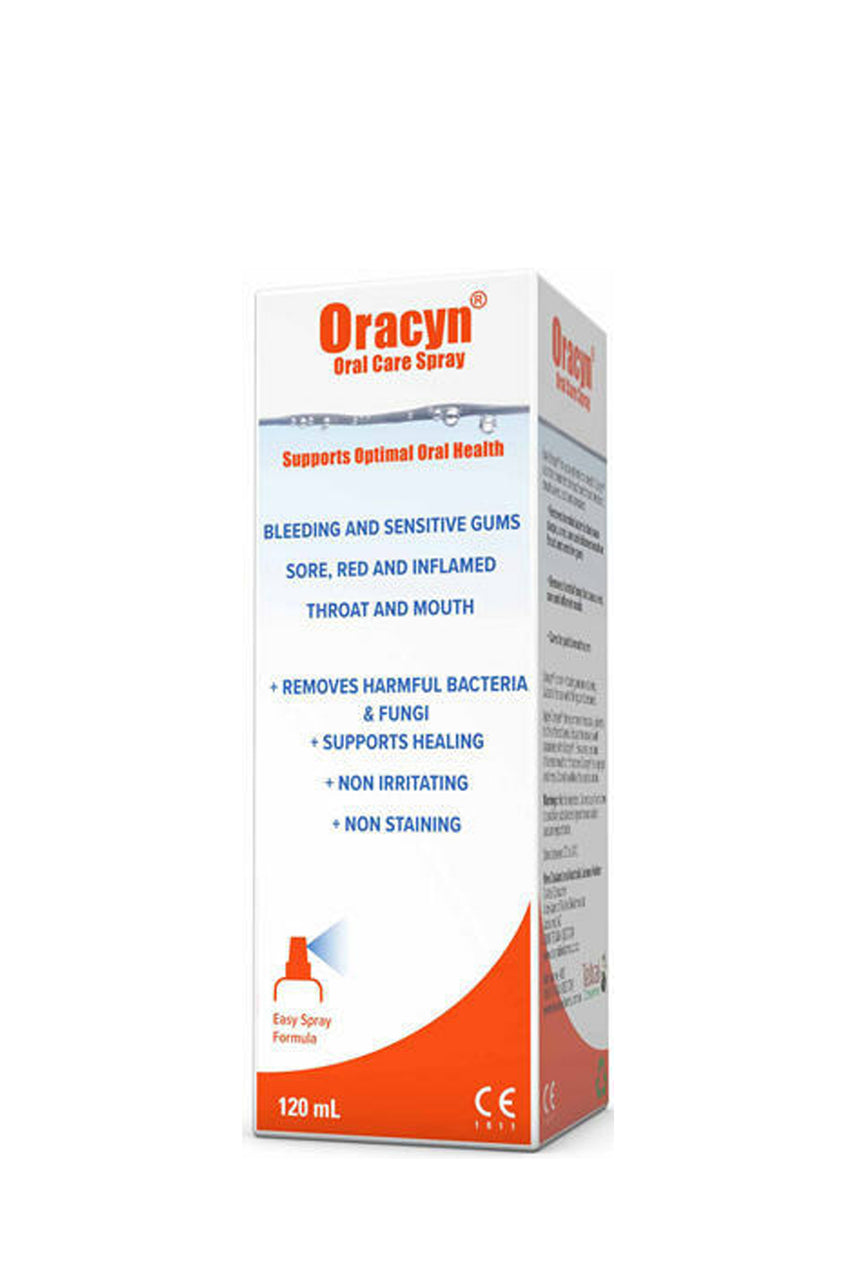ORACYN Oral Care Spray Pump 120ml - Life Pharmacy St Lukes