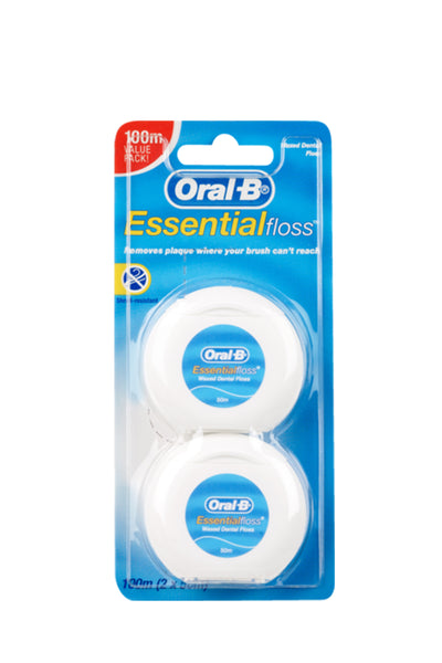 Oral-B Floss Waxed 50m 2 Pack - Life Pharmacy St Lukes