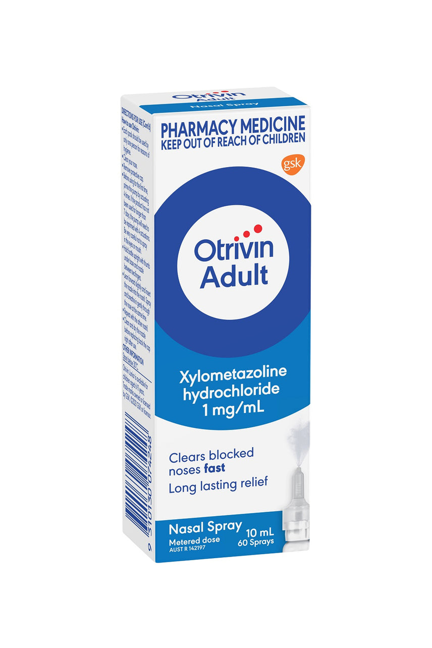 Otrivin Adult Nasal Spray 10ml - Life Pharmacy St Lukes