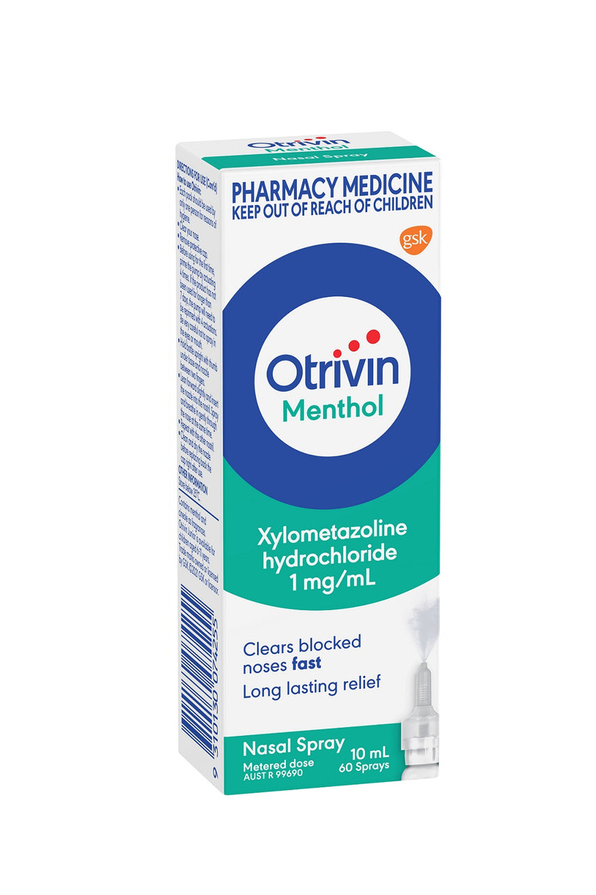 Otrivin Menthol Spray 10ml - Life Pharmacy St Lukes