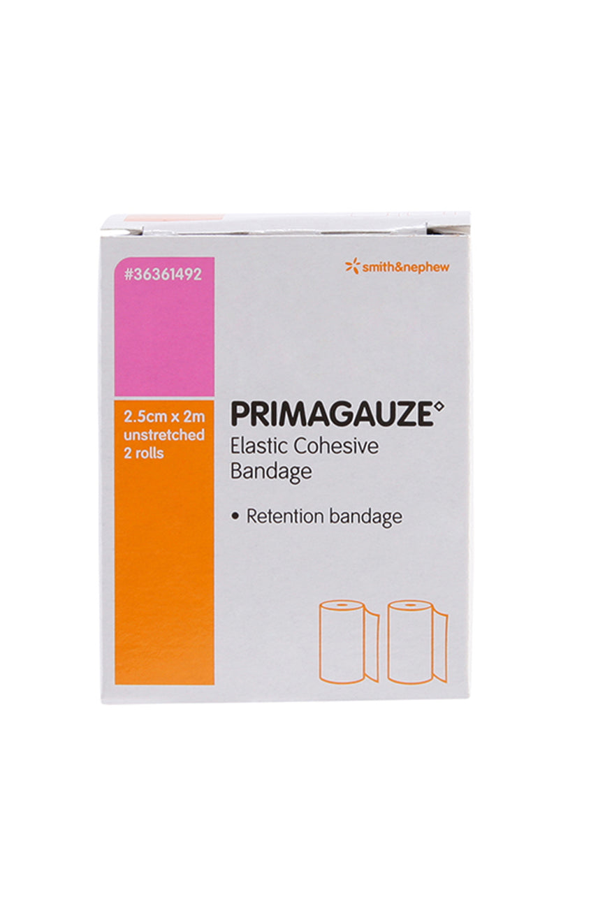 SMITH & NEPHEW PRIMAGAUZE Elastic Cohesive Bandage 2.5cmx2m - Life Pharmacy St Lukes