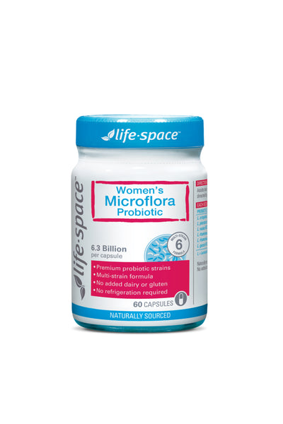 Life-Space  Women’s Microflora Probiotic 60 Capsules - Life Pharmacy St Lukes
