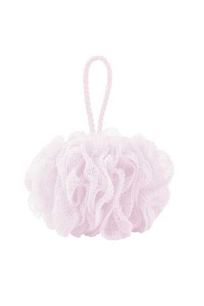 QVS 10-2220 Luxe Bath Puff Pastel Pink - Life Pharmacy St Lukes