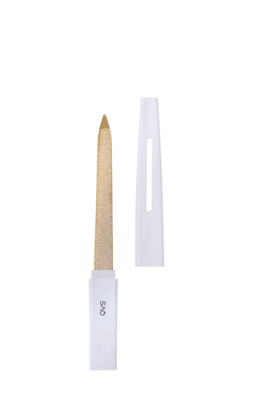 QVS 10-1833 Sapphire Nail File Gold Large - Life Pharmacy St Lukes