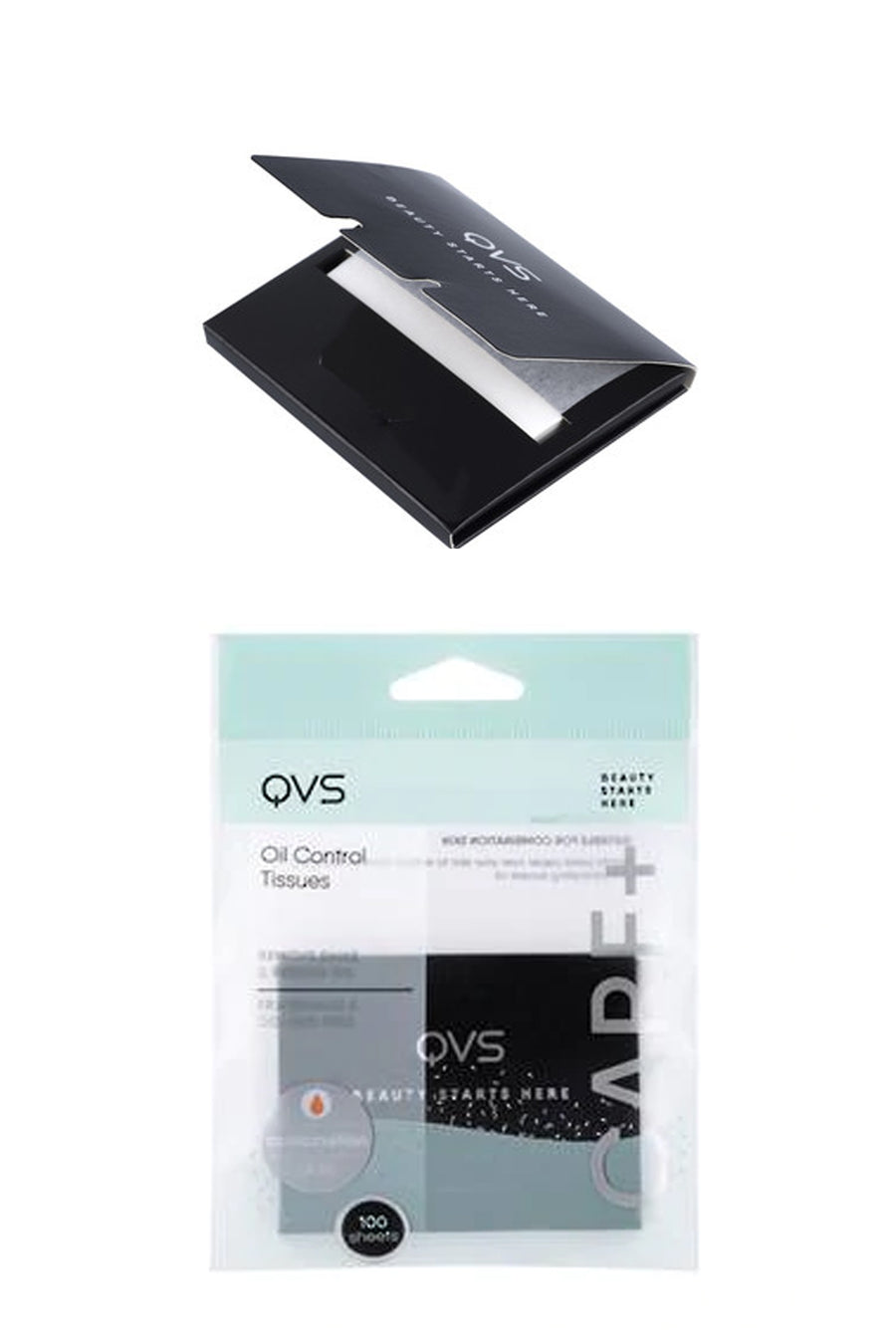 QVS 10-1254 Oil Control Tissues 100 Sheets - Life Pharmacy St Lukes