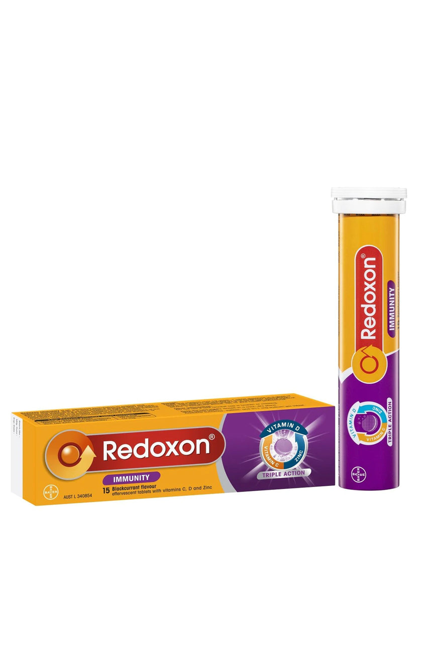 REDOXON Immunity Effervescent Tablets Blackcurrant 15 - Life Pharmacy St Lukes