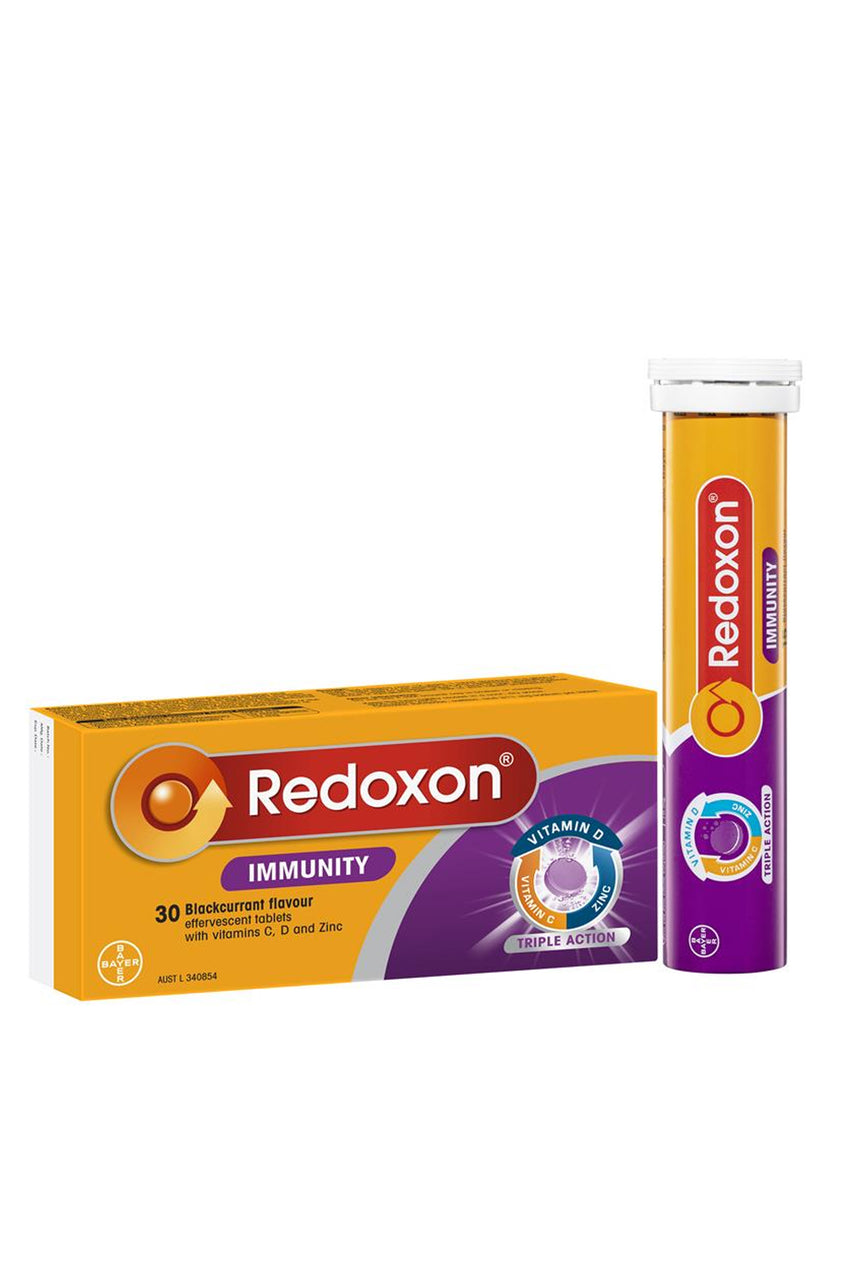 REDOXON Immunity Effervescent Tablets Blackcurrant 30 - Life Pharmacy St Lukes