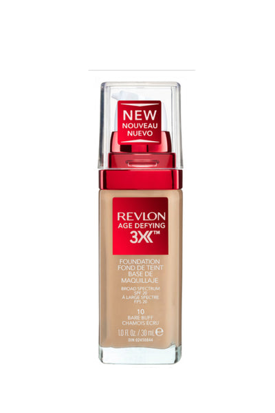 Revlon Age Defying 3X™ Foundation Bare Buff 30ml - Life Pharmacy St Lukes