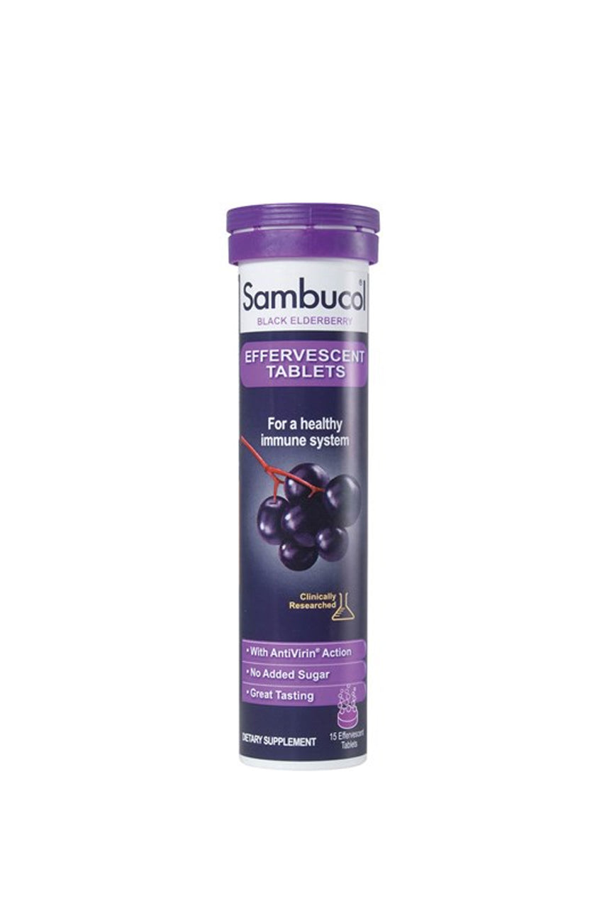 Sambucol Black Elderberry Effervescent 15 Tablets - Life Pharmacy St Lukes