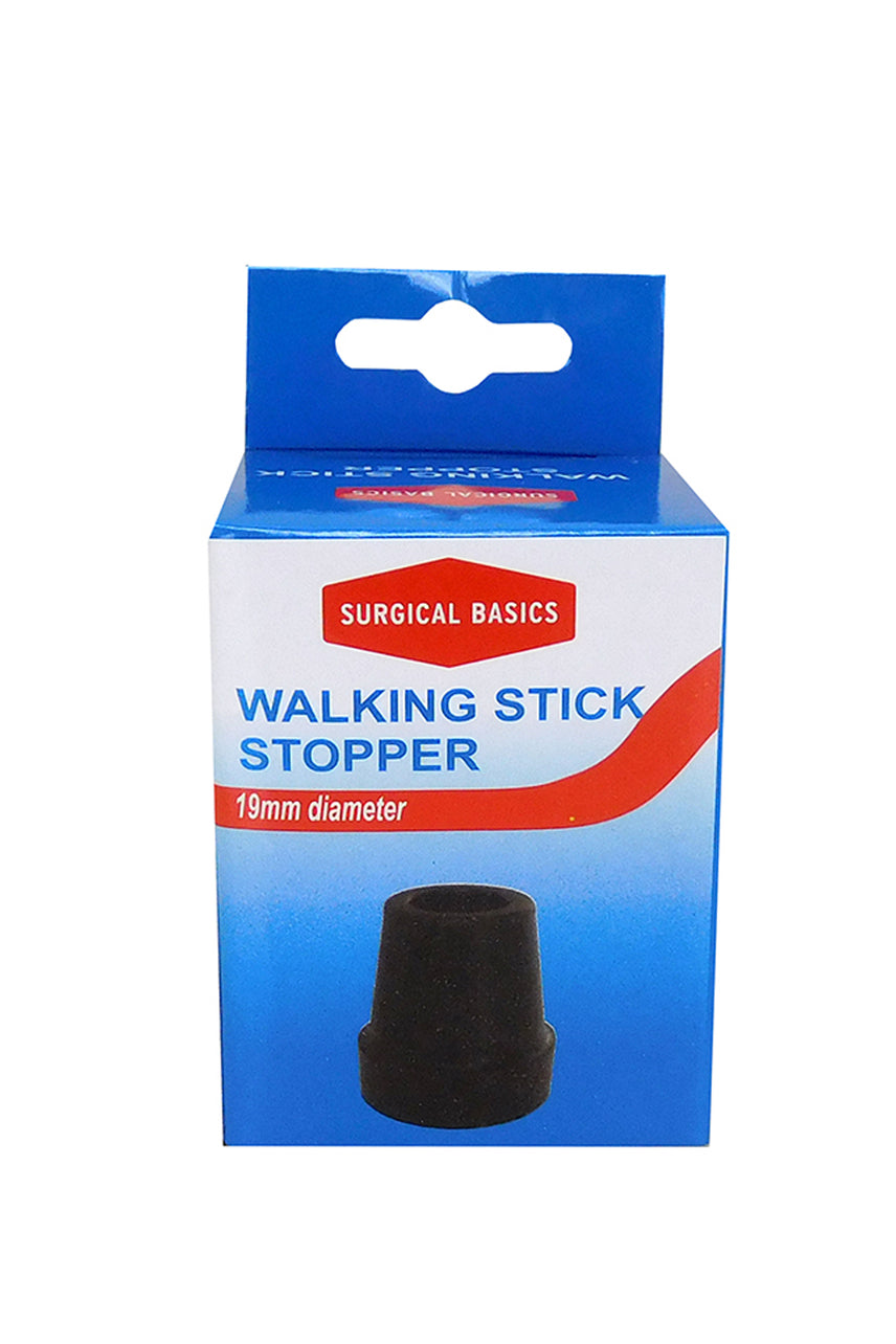 SURGICAL BASICS Walking Stick Stopper Black - Life Pharmacy St Lukes