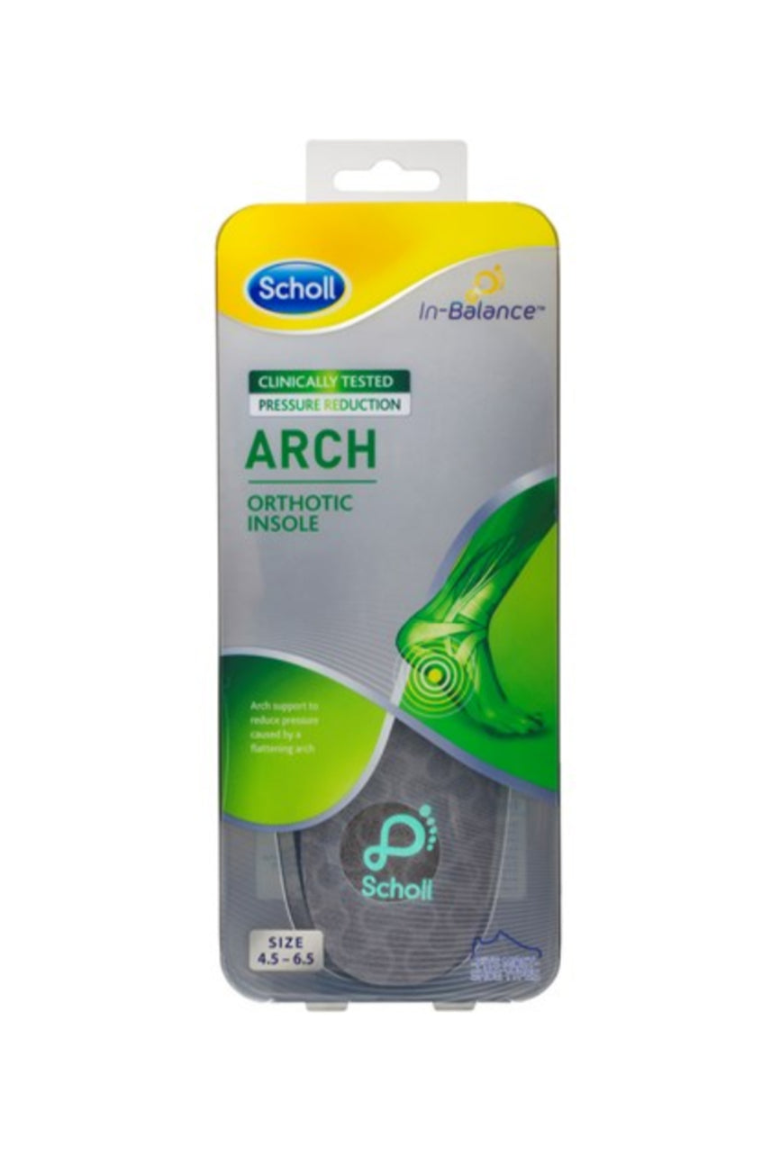 SCHOLL In Balance Arch Orthotic Insole Small - Life Pharmacy St Lukes
