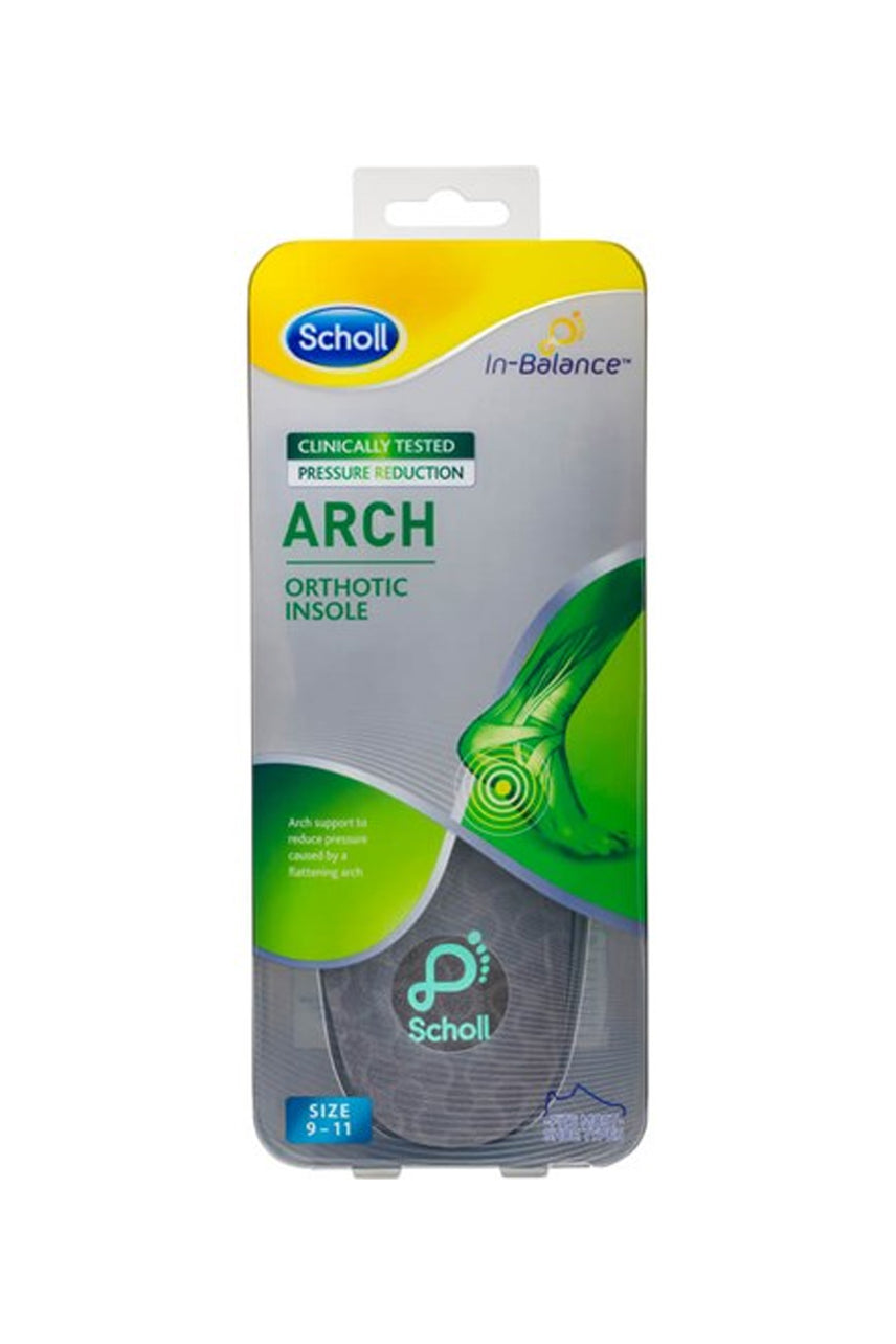 SCHOLL In Balance Arch Orthotic Insole Large - Life Pharmacy St Lukes