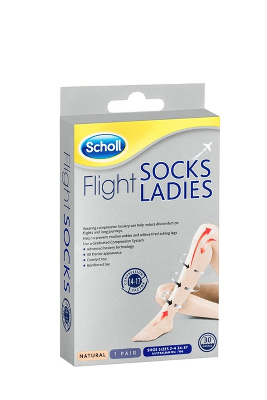 SCHOLL Flight Sock Lady 34-37 ( 6-8) - Life Pharmacy St Lukes