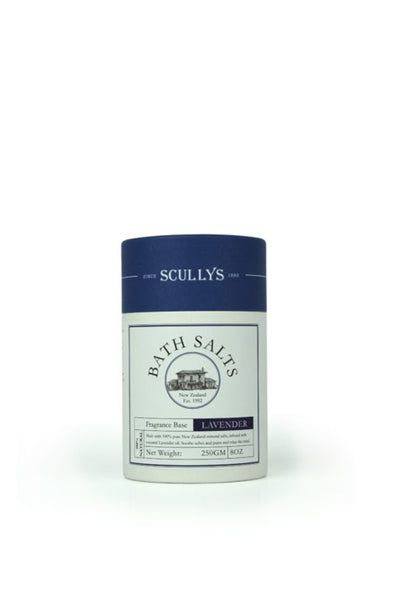 SCULLYS  Lavender Bath Salts 250gm - Life Pharmacy St Lukes