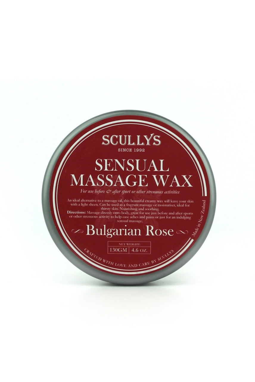 SCULLYS Rose Sensual Massage Wax 130g - Life Pharmacy St Lukes