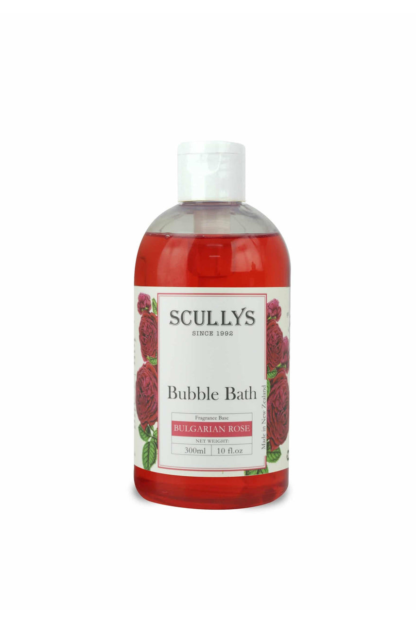 SCULLYS Rose Bubble Bath Red 300ml - Life Pharmacy St Lukes