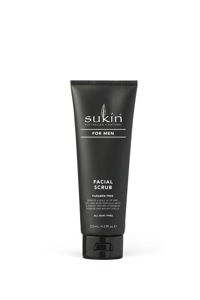 SUKIN Men Facial Scrub 125ml - Life Pharmacy St Lukes