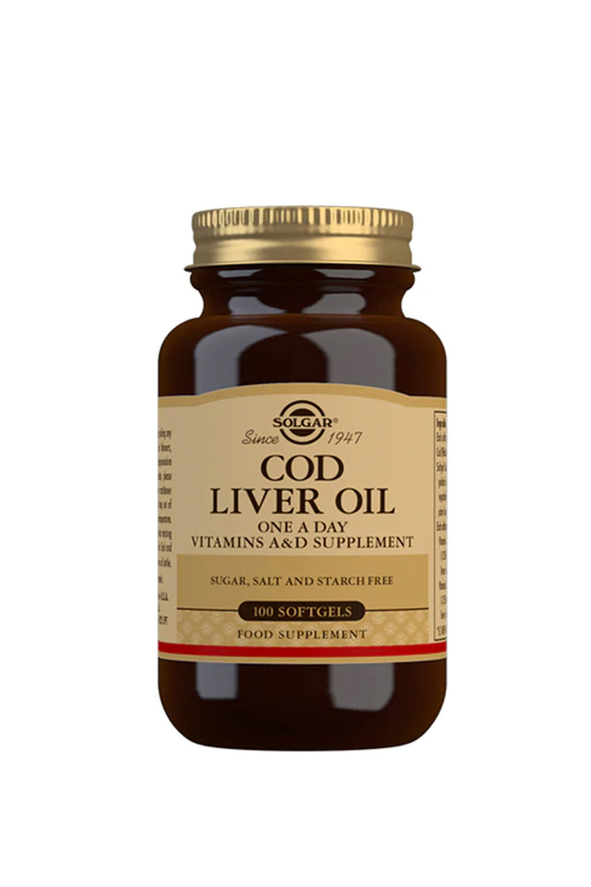 SOLGAR Cod Liver Oil 100 Softgels - Life Pharmacy St Lukes