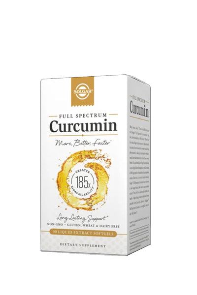 SOLGAR Full Spectrum Curcumin 90 Softgels - Life Pharmacy St Lukes